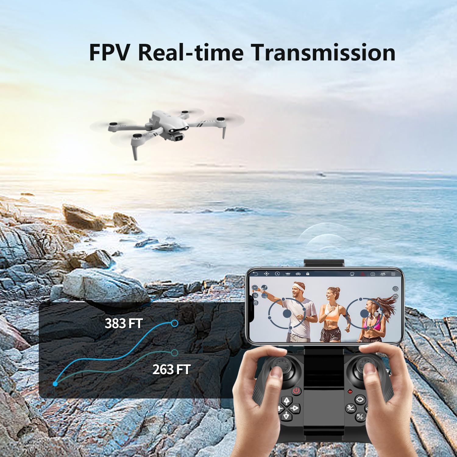 F10 5G GPS Drone with 4K HD Dual Camera - Image 4