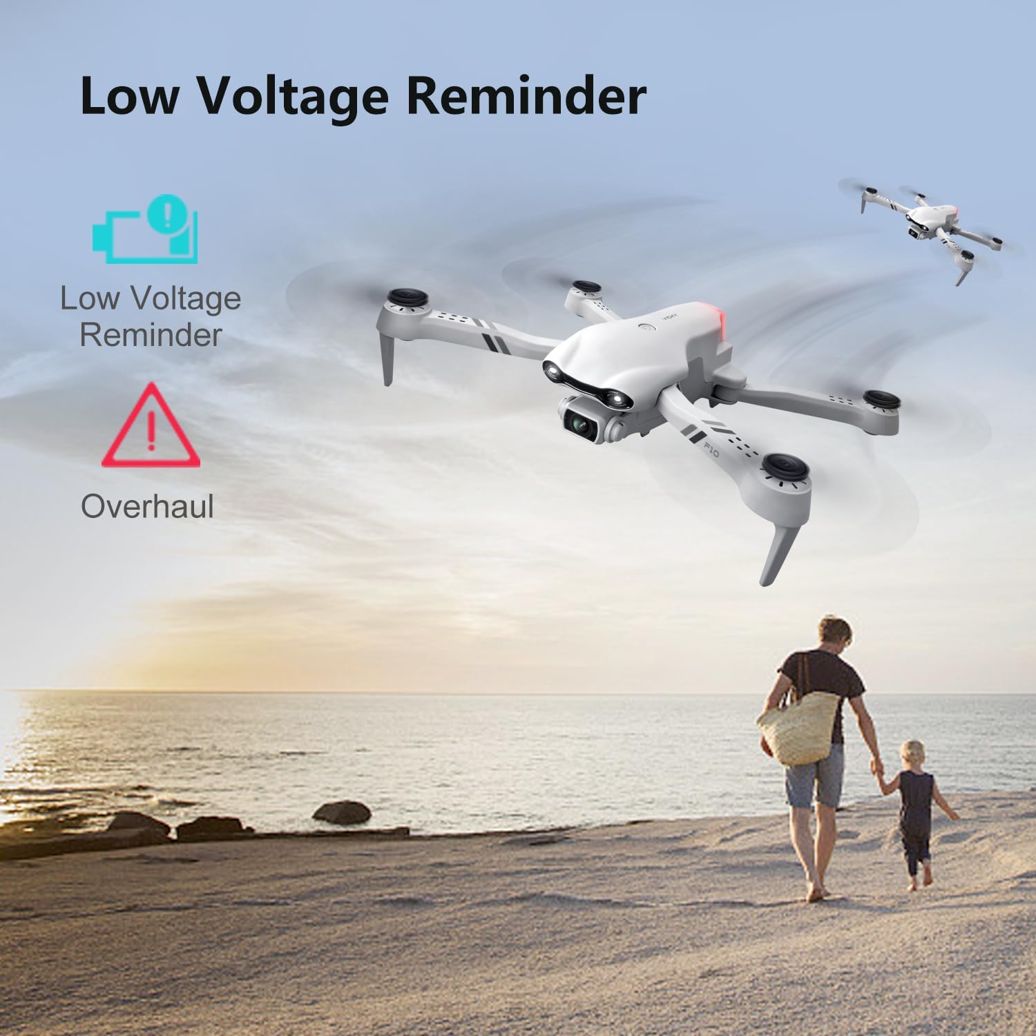 F10 5G GPS Drone with 4K HD Dual Camera - Image 3